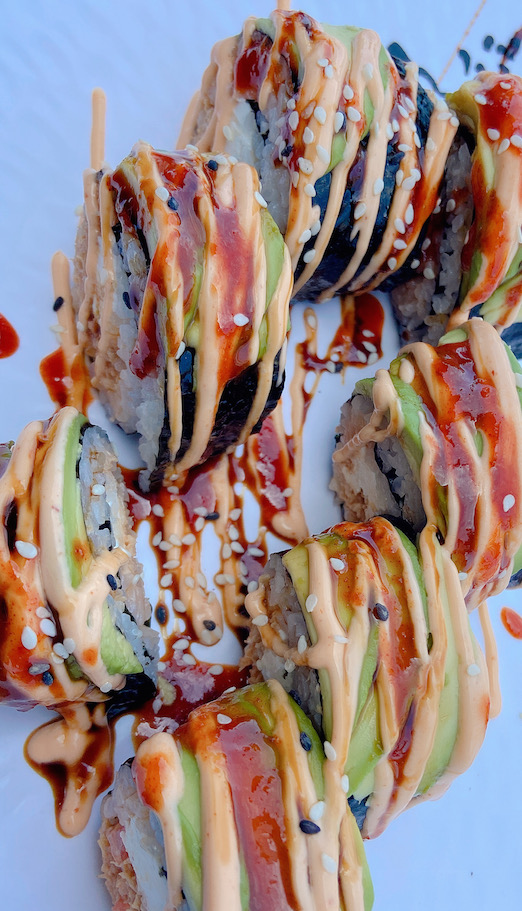 Order Hot and hot roll  food online from Gokoku Vegetarian Ramen Shop store, North Hollywood on bringmethat.com