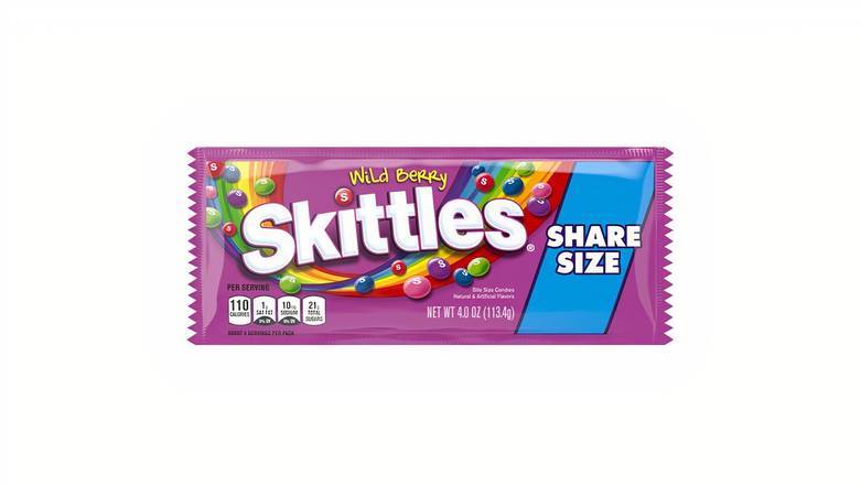 Order Skittles Wild Berry Chewy Candy Share Size food online from Mac On 4th store, Alton on bringmethat.com