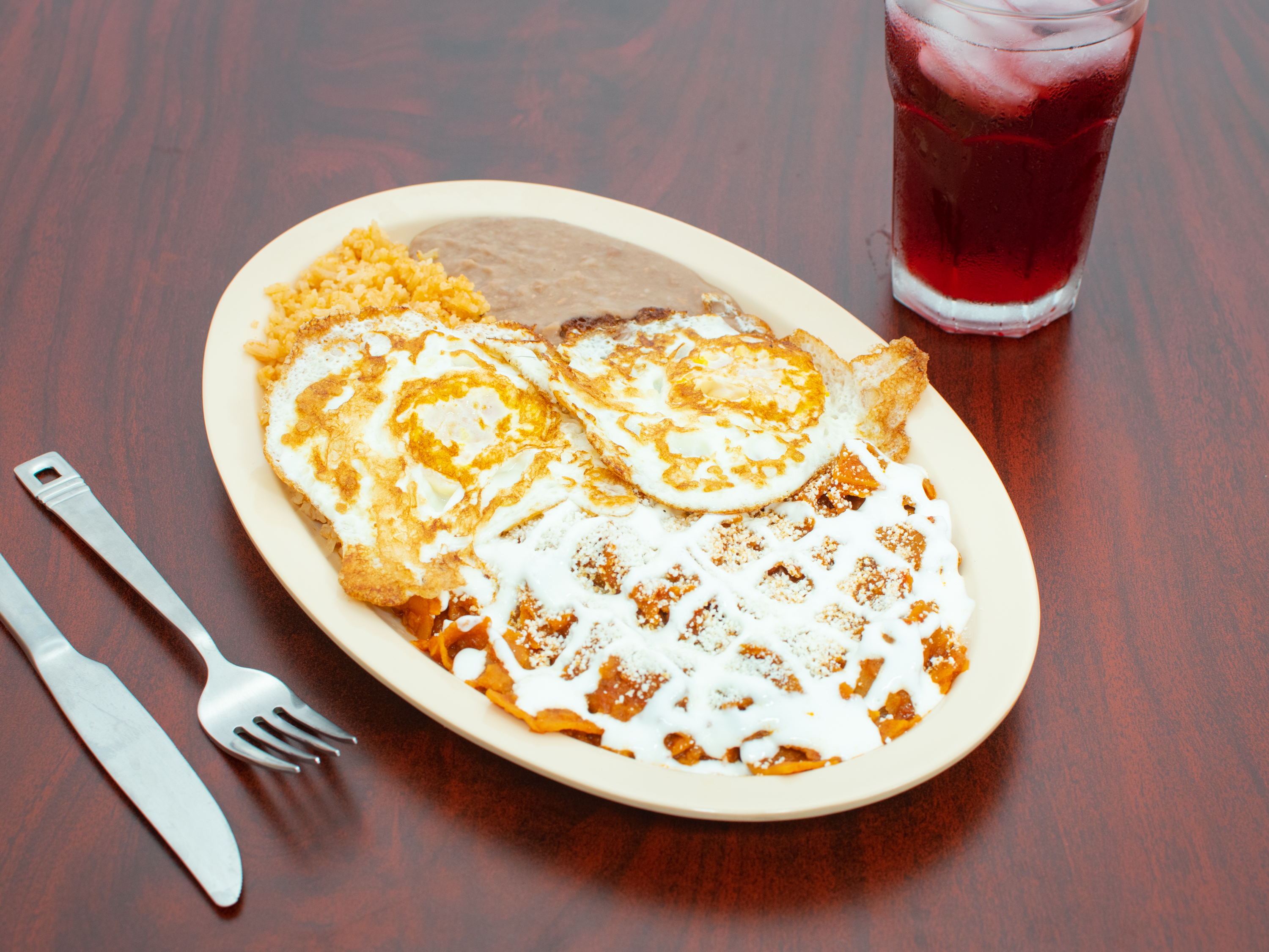 Order Chilaquiles food online from El Rincon MX store, Lancaster on bringmethat.com
