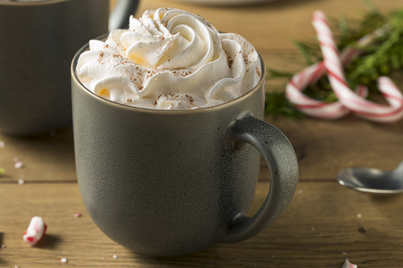 Order Peppermint Mocha food online from Beans & Brews #110 store, American Fork on bringmethat.com