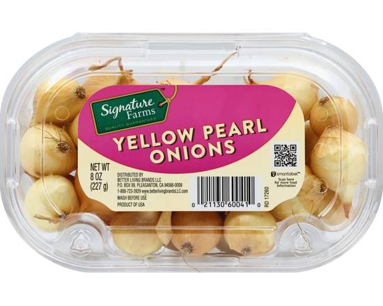 Order Signature Farms · Yellow Pearl Onions (8 oz) food online from Albertsons Express store, Yuma on bringmethat.com