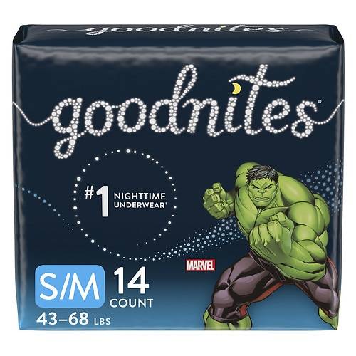 Order GoodNites Boys' Nighttime Bedwetting Underwear S/M - 14.0 ea food online from Walgreens store, High Point on bringmethat.com