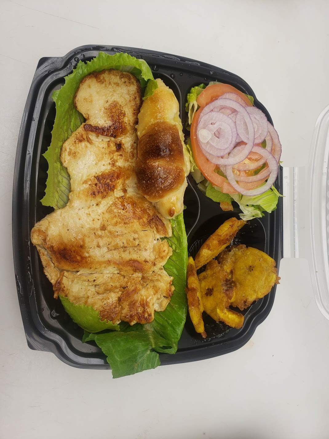 Order Chicken Breast with Onios Platter  food online from Amigos Pizza And Restaurant store, Cheltenham Township on bringmethat.com