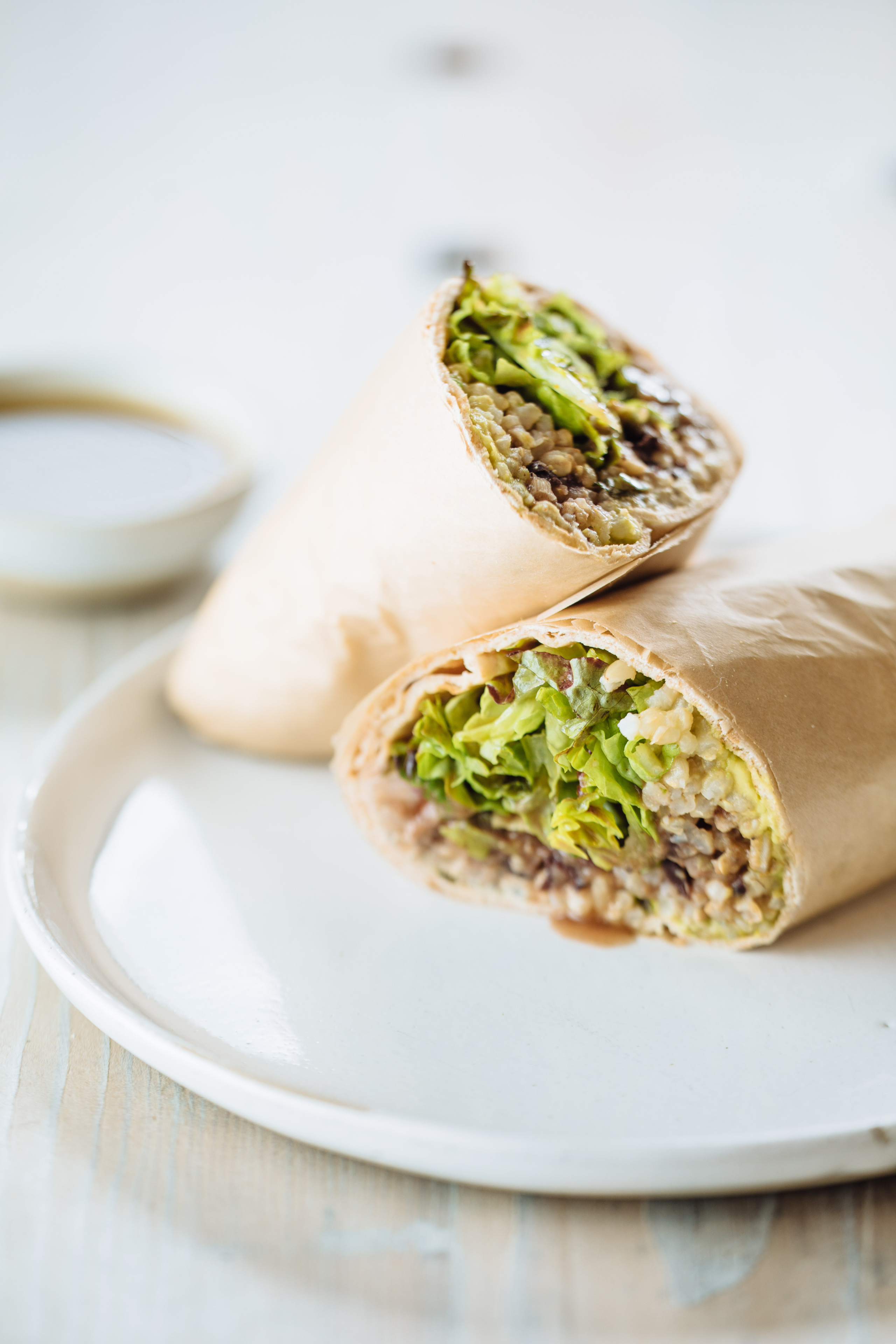 Order Bean and Rice Wrap food online from Tribal All Day Cafe store, Dallas on bringmethat.com