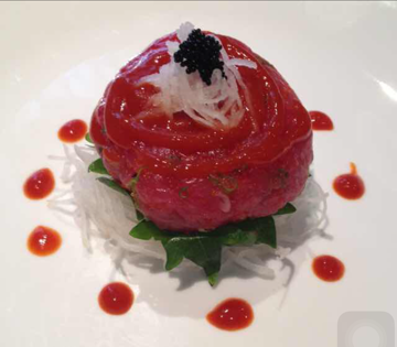 Order 45a. Spicy Tuna Tartar food online from Yummy sushi store, New York on bringmethat.com