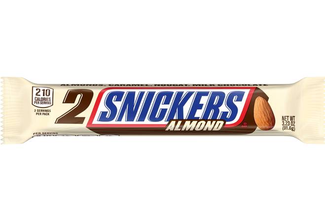 Order Snickers /Almond -King Size   food online from Abc Discount Store store, San Diego on bringmethat.com