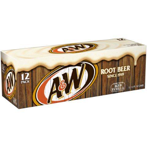 Order A&W Root Beer 12 Pack 12oz food online from 7-Eleven store, Gilbert on bringmethat.com