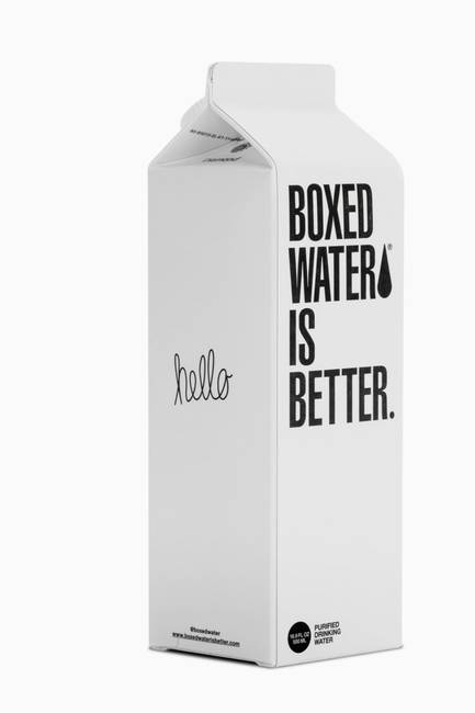 Order Boxed Water - 500 ml* food online from Cinnaholic Richardson store, Richardson on bringmethat.com
