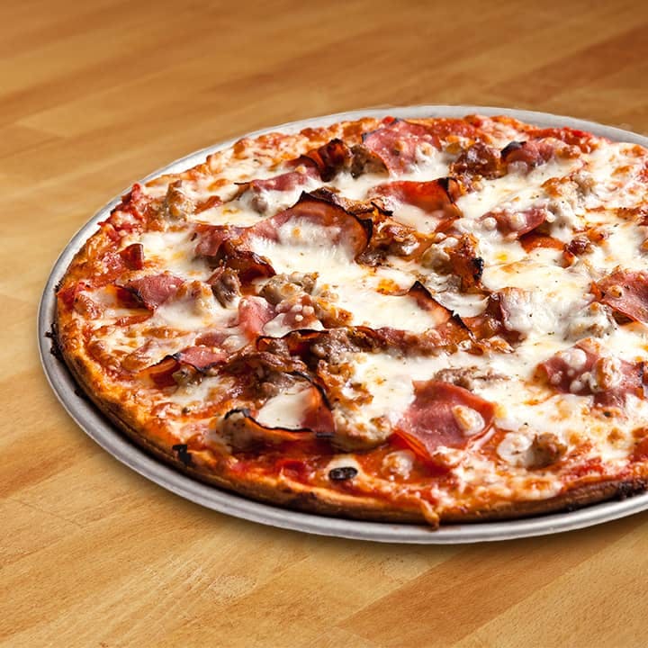 Order GF Meat Combo Pizza - GF Meat Combo Pizza food online from Papa Gino's store, Falmouth on bringmethat.com