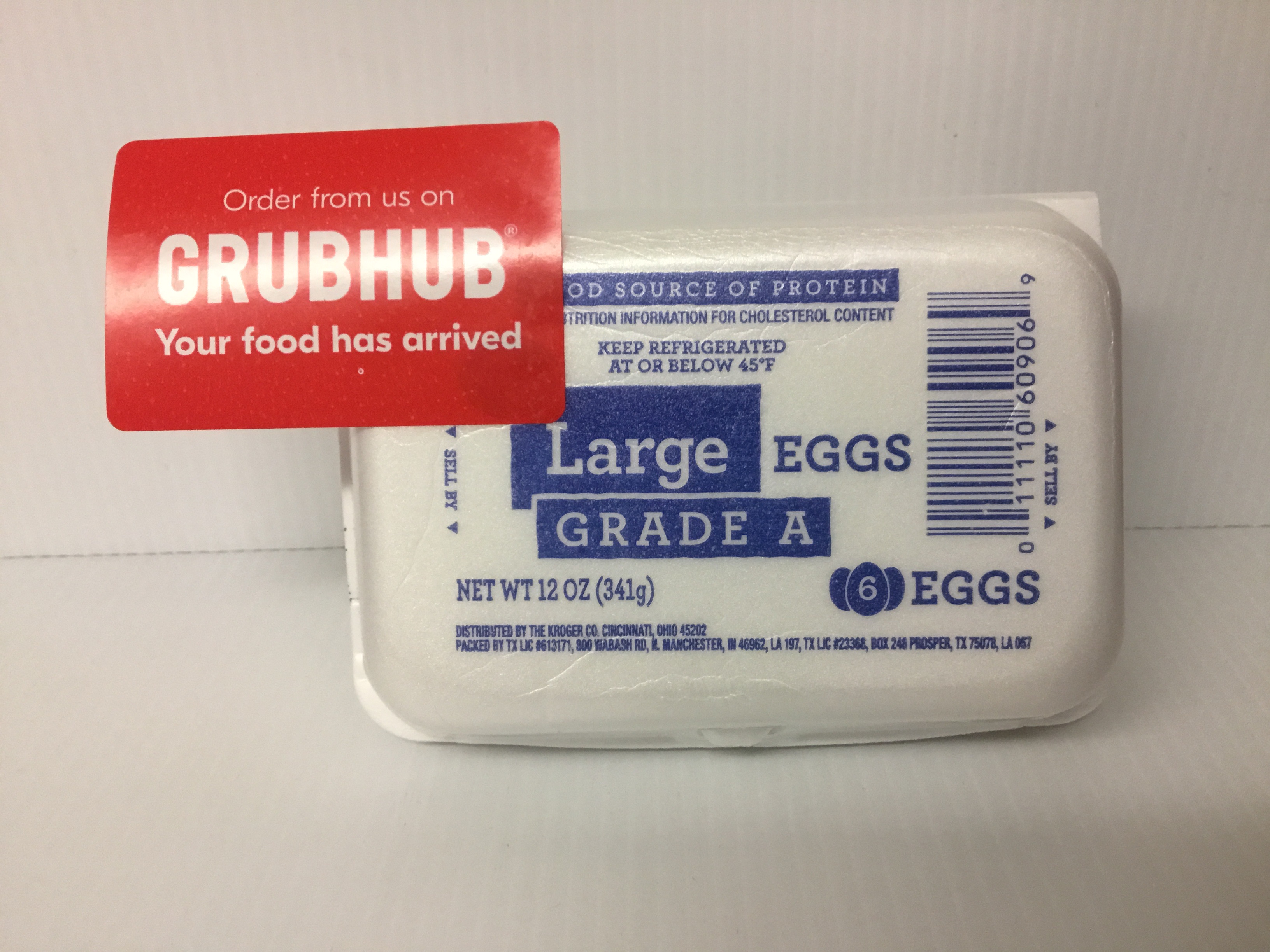 Order Eggs Large Grade A (6 eggs) food online from Just Dash It store, Englewood on bringmethat.com