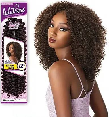 Order Lulutress Water Wave 12" - Color #613 food online from iDa Beauty Supply Store store, Middletown on bringmethat.com