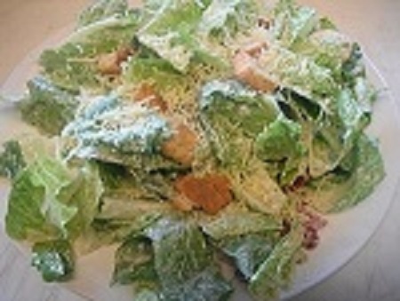 Order Caesar Salad food online from Zorbas Pizza store, Millbrae on bringmethat.com