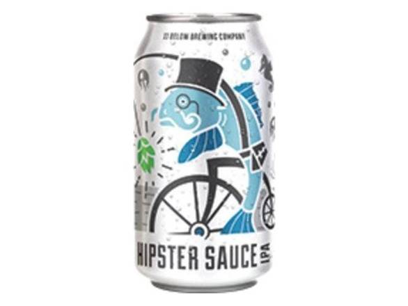 Order 11 Below Brewing Hipster Sauce IPA - 6x 12oz Cans food online from Liquor Cabinet store, Houston on bringmethat.com