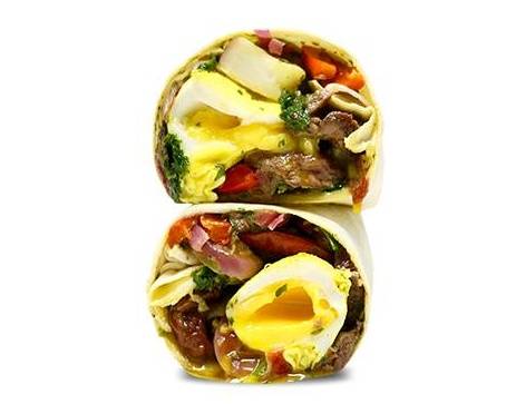 Order Steak and Egg Burrito food online from Healthy Habit store, Hilton Head Island on bringmethat.com