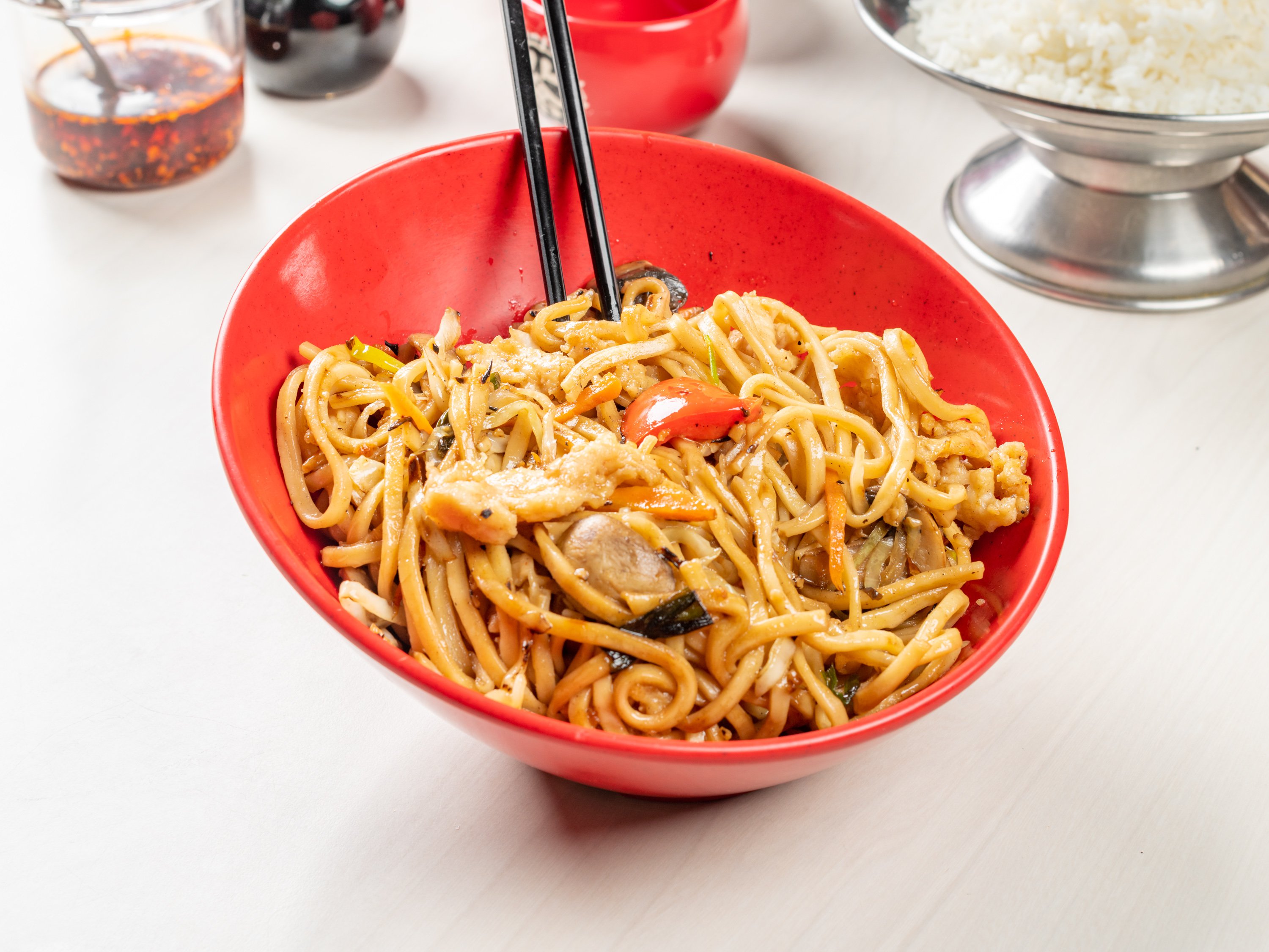 Order Lo Mein food online from Hunan Palace store, El Paso on bringmethat.com