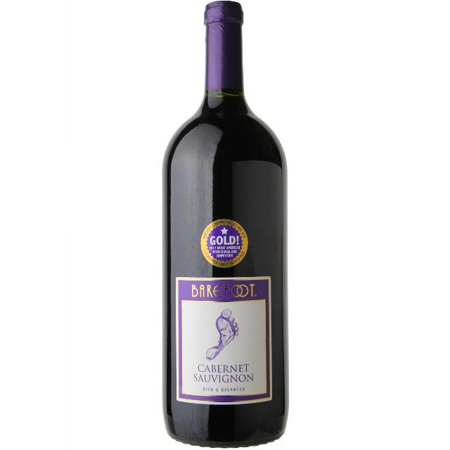 Order Barefoot Cellars Cabernet Sauvignon 1.5 Liter food online from Mirage Wine & Liquor store, Palm Springs on bringmethat.com