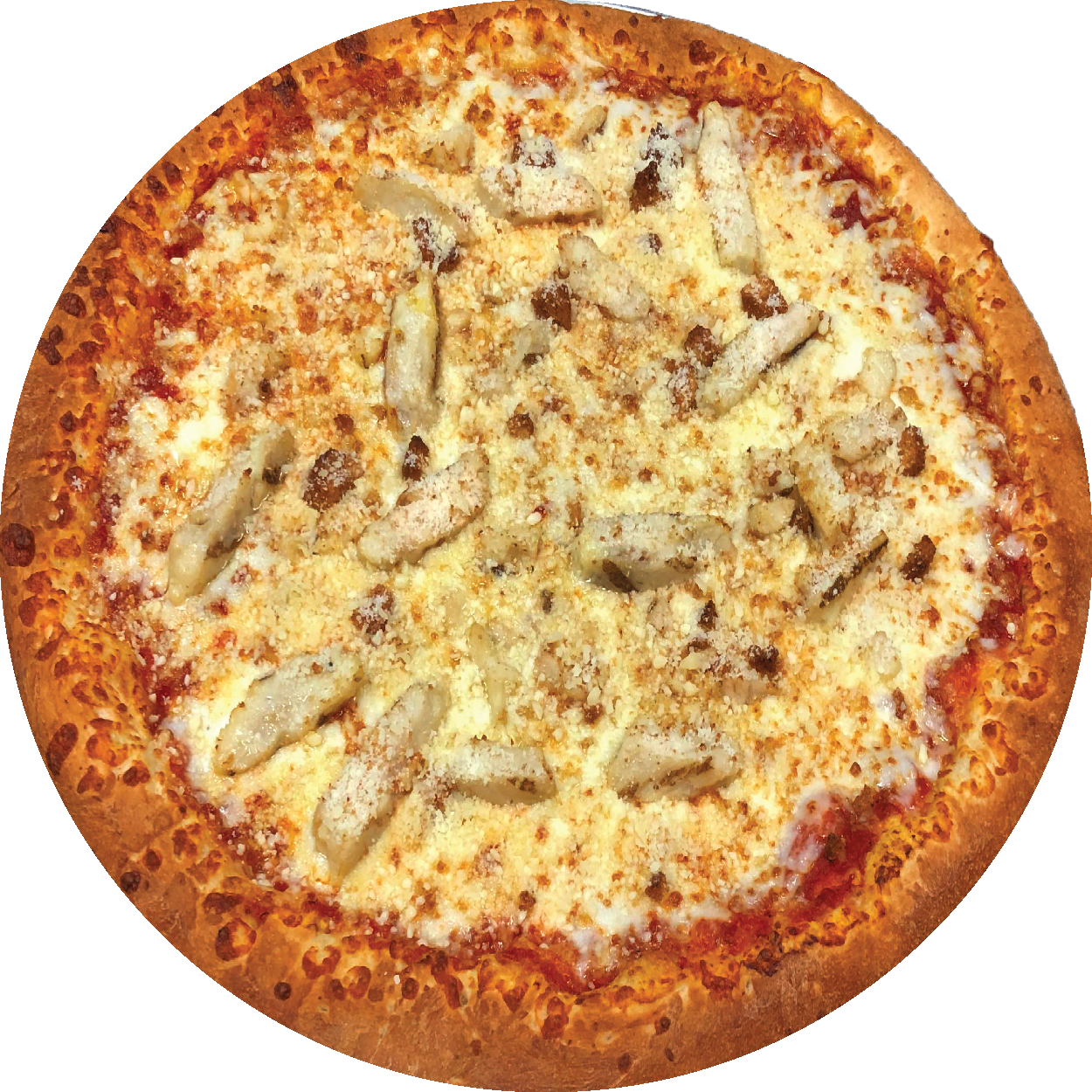 Order Chicken Parmesan Pizza food online from Zoner Pizza, Wings & Waffles store, Warner Robins on bringmethat.com