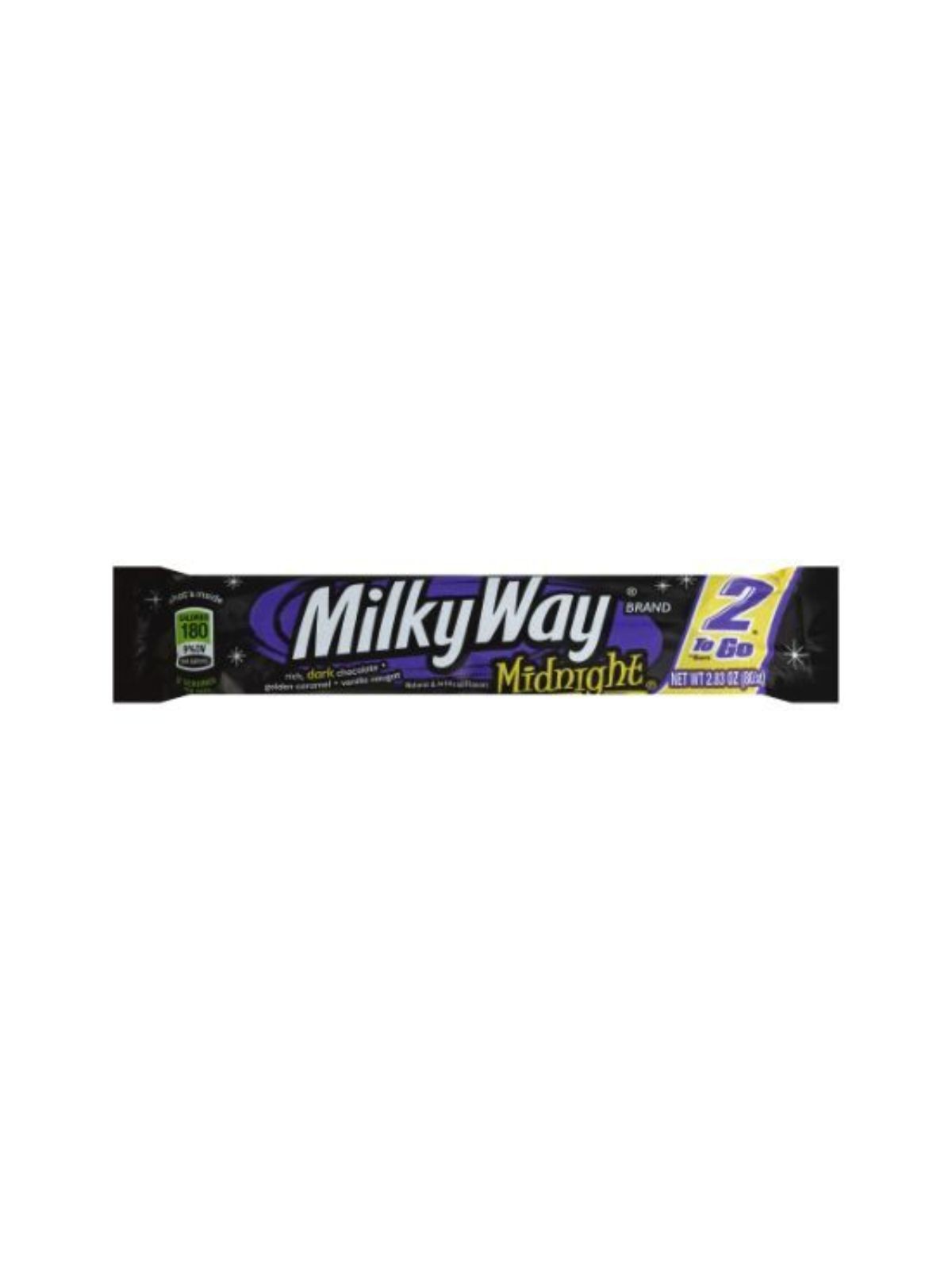 Order Milky Way Midnight 2 To Go (2.83 oz) food online from Stock-Up Mart store, Marietta on bringmethat.com