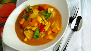 Order Mango Curry - Dinner food online from Sawasdee Thai Cuisine store, Norfolk on bringmethat.com