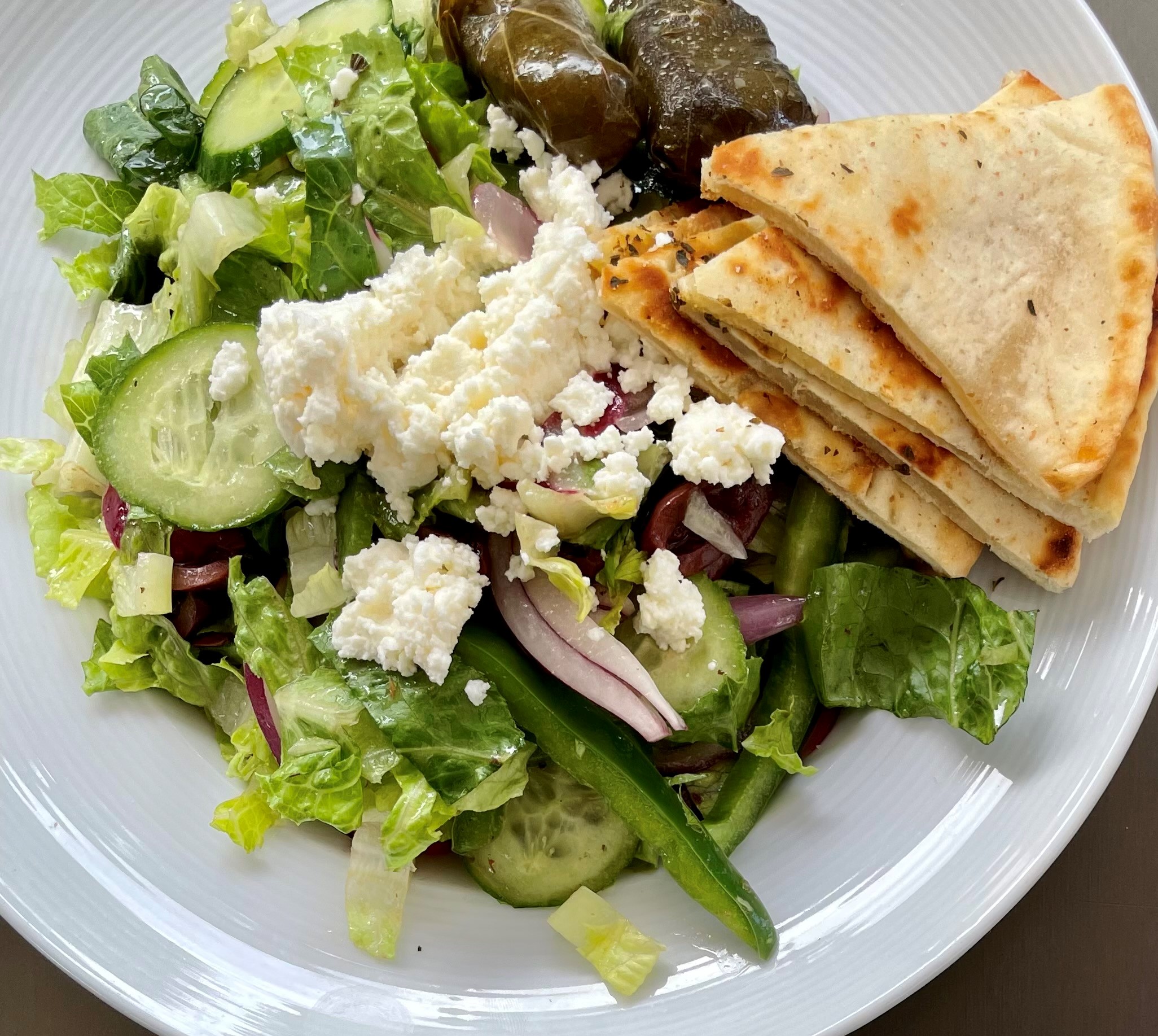 Order Greek Shepherd Salad food online from Avenue Cafe store, NY on bringmethat.com