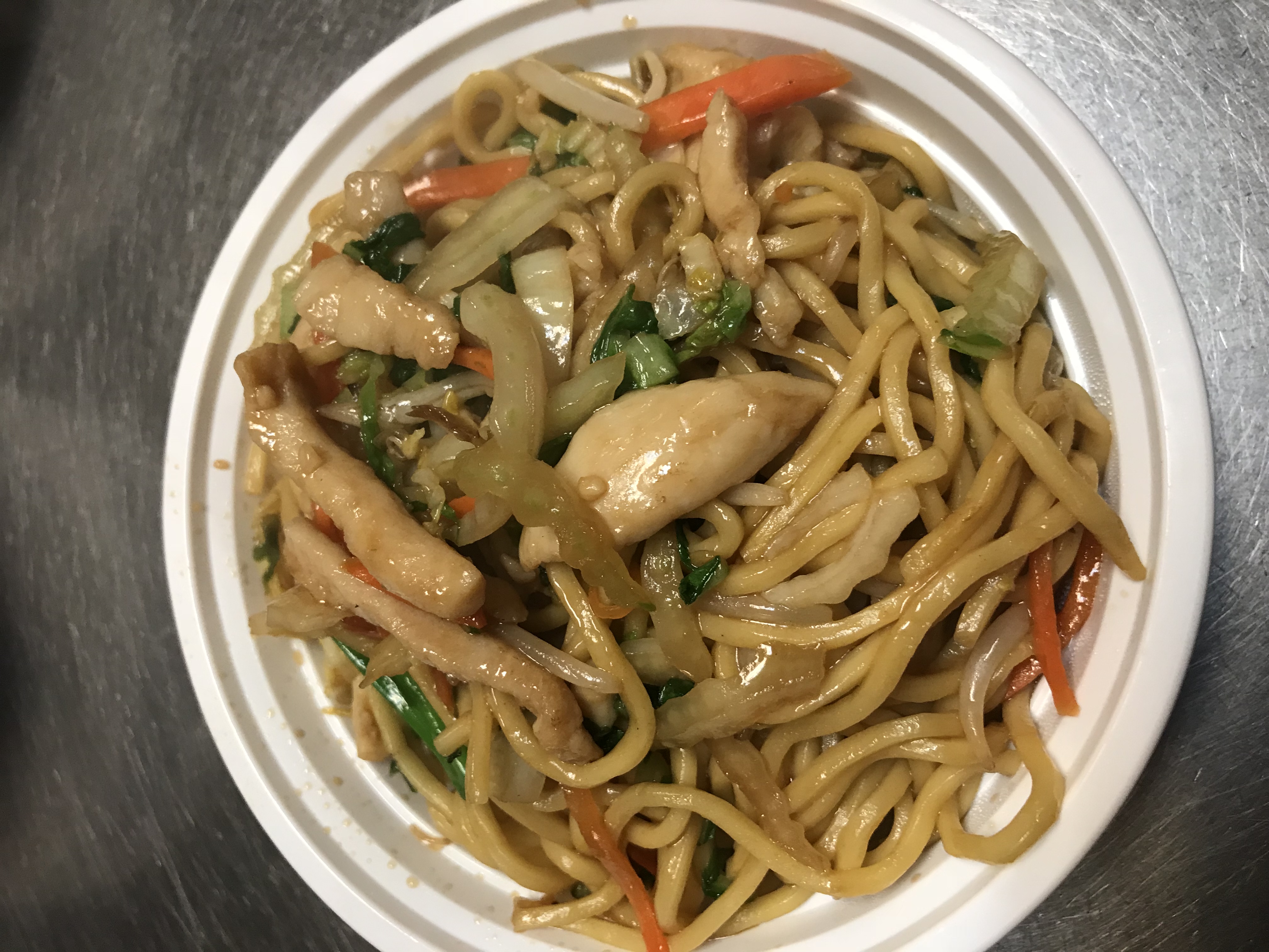 Order 51. Chicken Lo Mein food online from Great Wall store, Blauvelt on bringmethat.com
