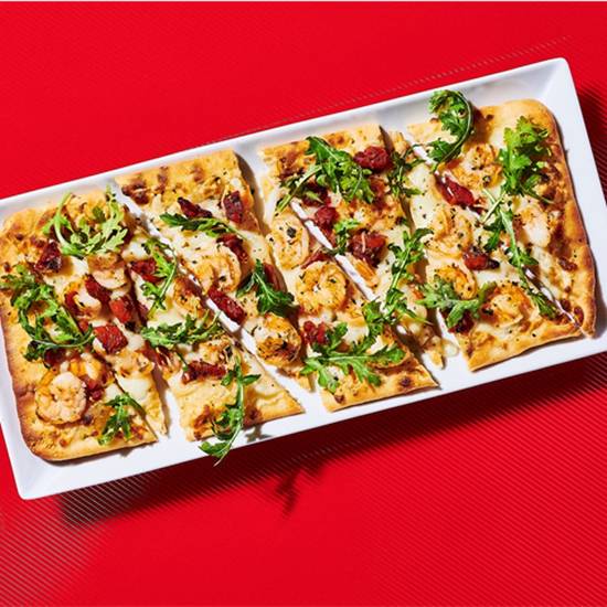 Order Shrimp Scampi Flatbread food online from Dave & Buster store, Happy Valley on bringmethat.com