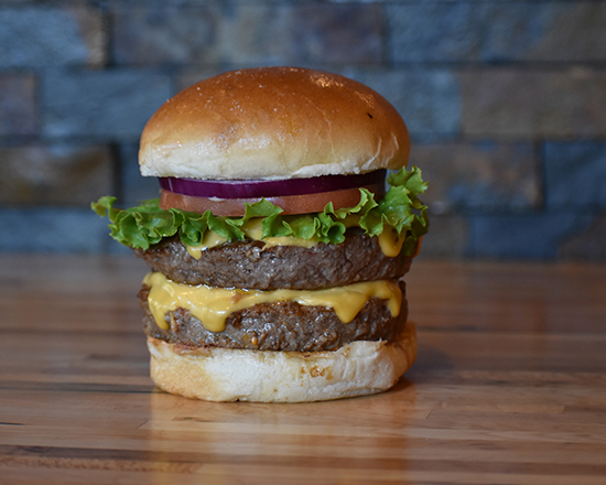 Order Double Cheeseburger food online from Burger District store, Arlington on bringmethat.com