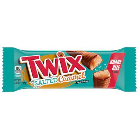 Order Twix Salted Caramel Share Size 2.8oz food online from 7-Eleven store, Center Moriches on bringmethat.com