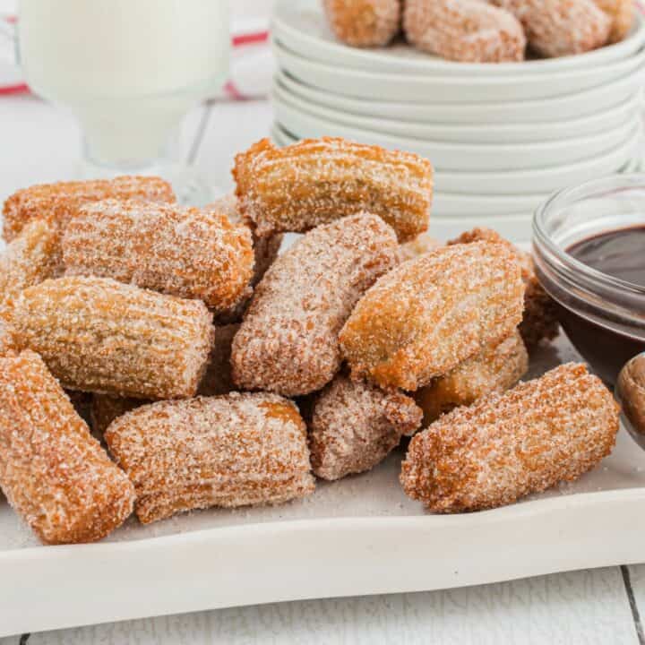 Order Churro Bites food online from Cervantes Mexican Kitchen store, Anaheim on bringmethat.com