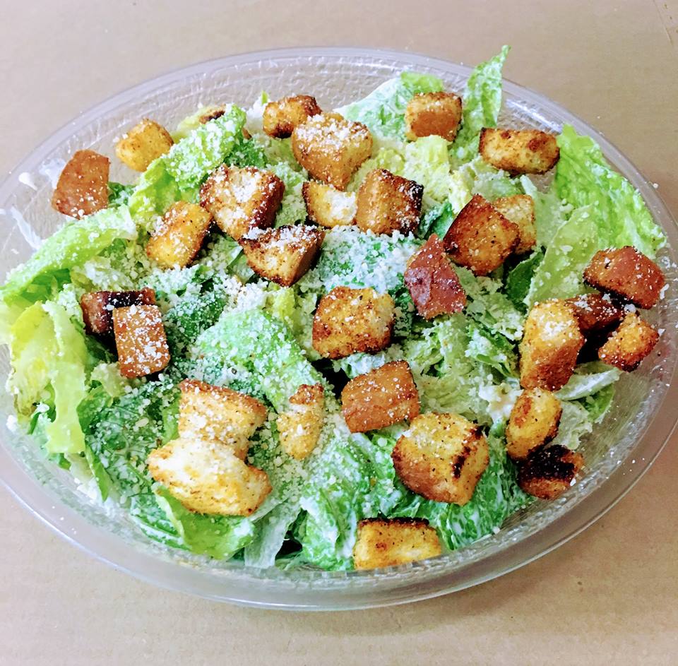 Order Caesar Salad food online from Pizza World store, Los Angeles on bringmethat.com