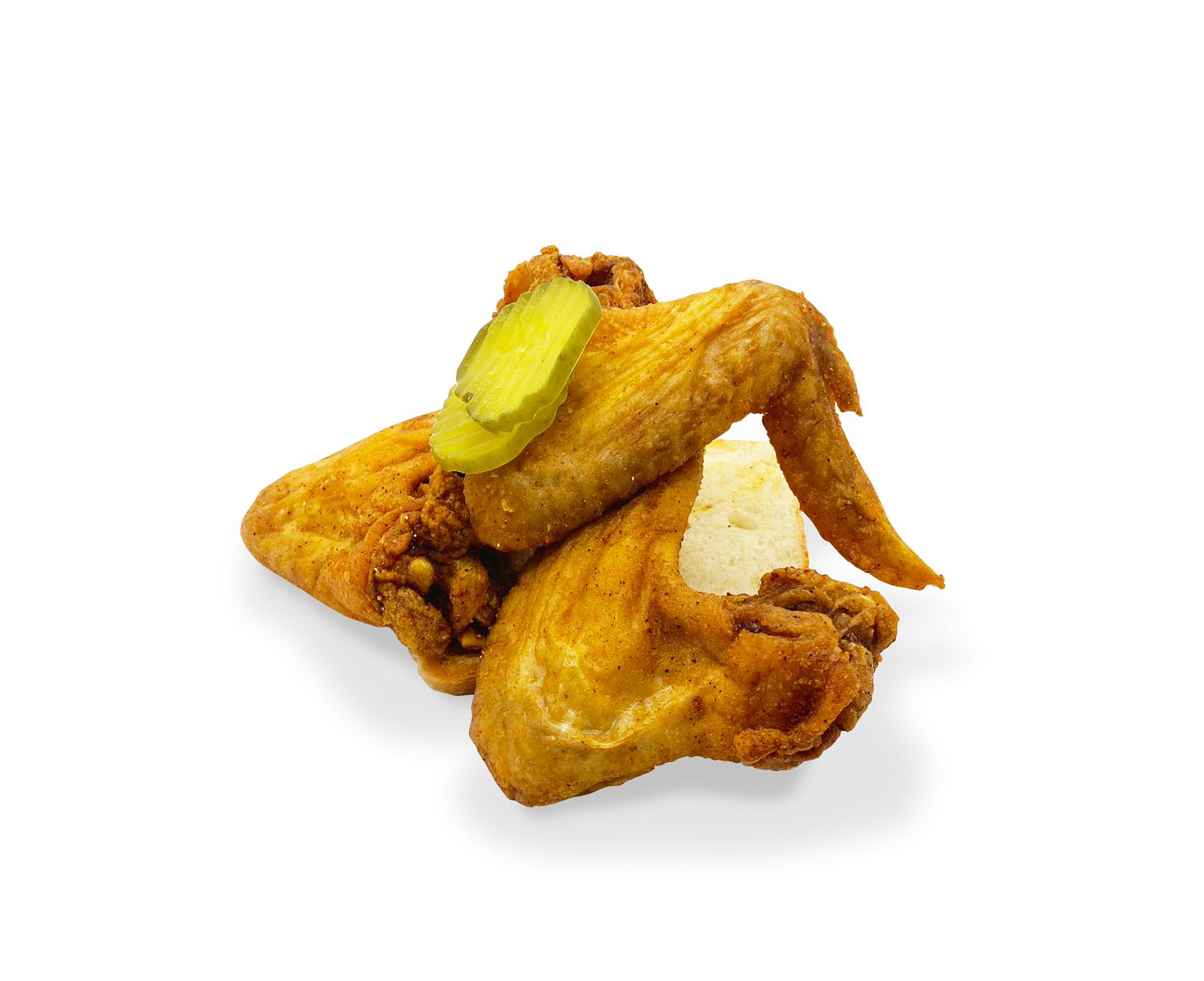 Order 3 whole Jumbo Wings and 1 Sides food online from Bj Hot Chicken store, Nashville on bringmethat.com