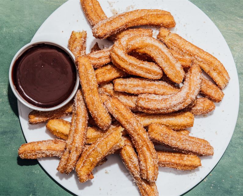 Order CHURROS food online from Kirk Tacos Fusion store, Brooklyn on bringmethat.com