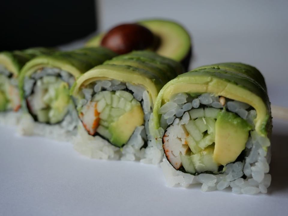 Order Dragon Roll food online from That Sushi Spot store, Brooklyn on bringmethat.com