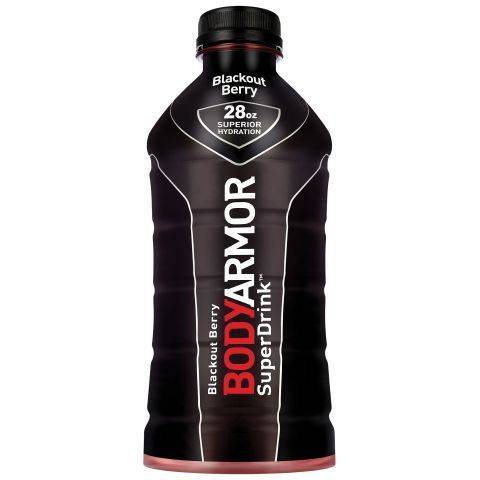 Order BODYARMOR Sports Drink, Blackout Berry 28oz food online from 7-Eleven store, Poway on bringmethat.com