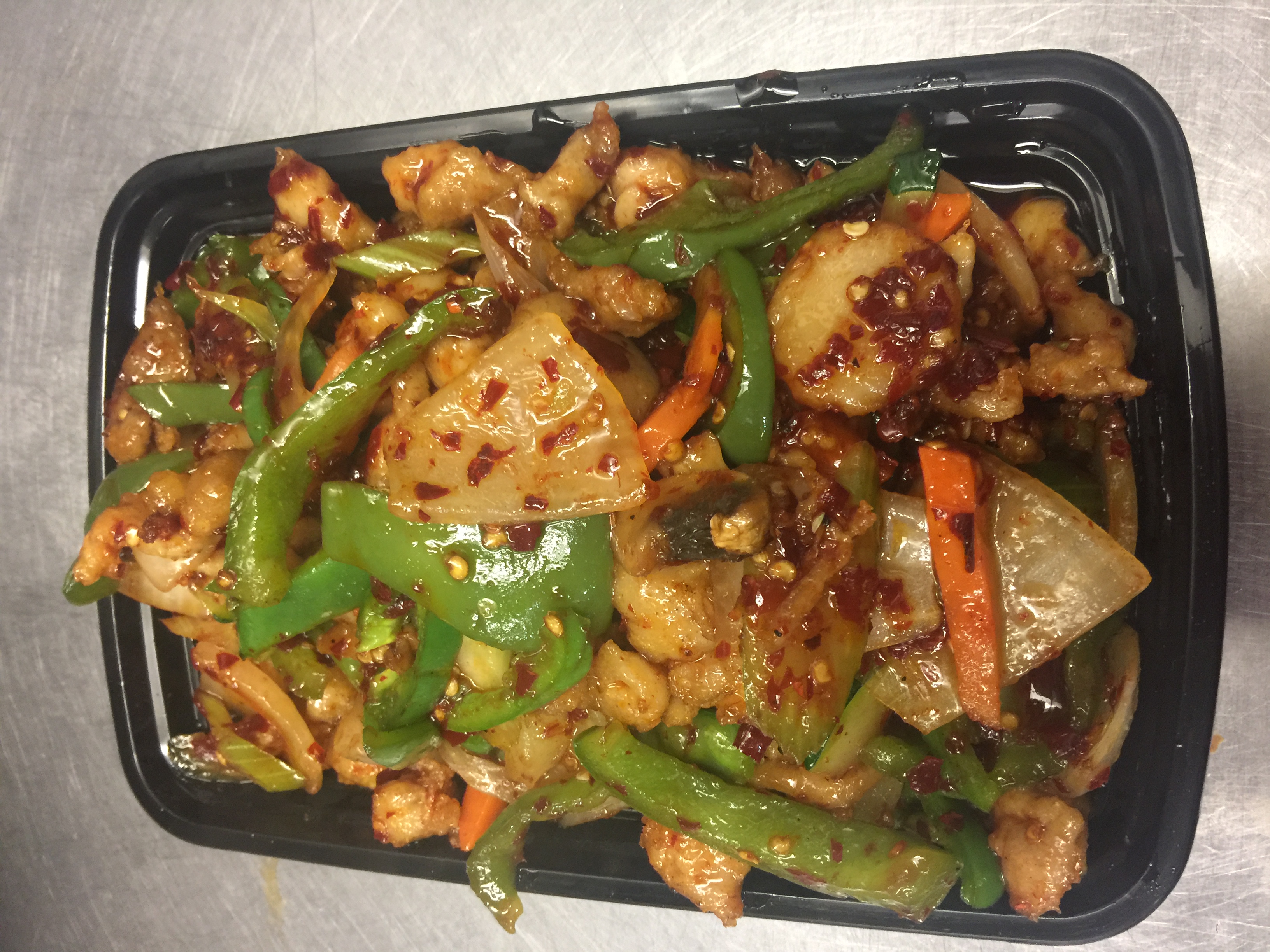 Order Chicken w. Garlic Sauce food online from New China Cafe store, Moline on bringmethat.com