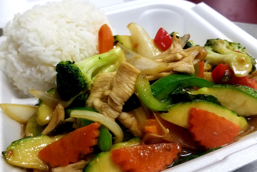 Order P3. Pad Gra Prao food online from Kin Thai store, High Point on bringmethat.com