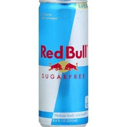 Order Red Bull Energy Drink Sugar Free (8.4 oz) food online from 7-Eleven By Reef store, Atlanta on bringmethat.com