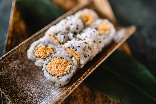 Order Spicy Kani Roll food online from Tsunami Japanese Restaurant store, North Charleston on bringmethat.com