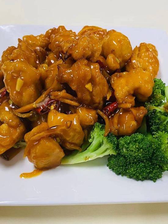 Order Orange Chicken  food online from Wei Authentic Chinese Cuisine store, Gwinnett County on bringmethat.com