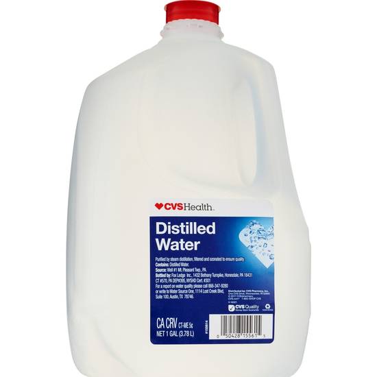 Order CVS Health Distilled Water, 128 OZ food online from Cvs store, LANETT on bringmethat.com