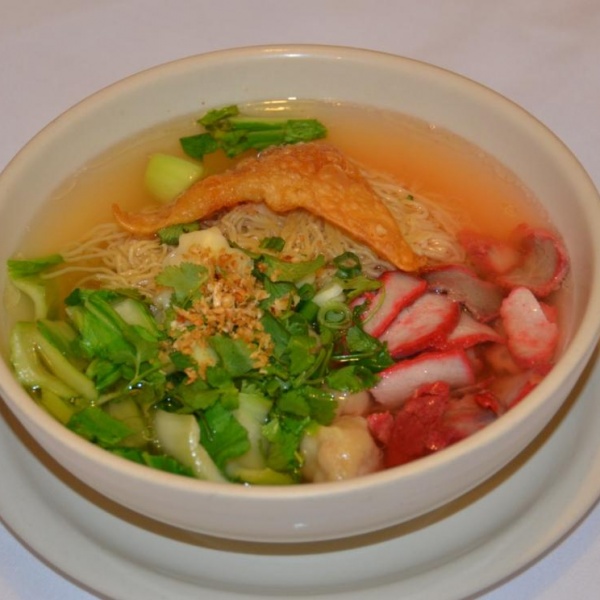 Order Char Shu Wonton Noodles Special food online from Thai Dishes,El Segundo store, Inglewood on bringmethat.com