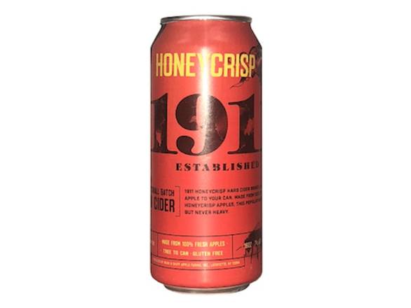 Order 1911 Honeycrisp Hard Cider - 4x 16oz Cans food online from Sip Sip Hooray Wines & Liquors store, Syracuse on bringmethat.com
