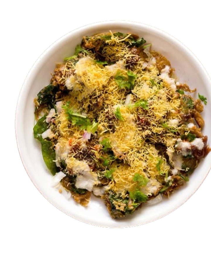 Order Spinach Chaat food online from Coromandel Cuisine of India store, Orange on bringmethat.com