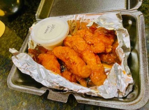 Order Side Homemade Buffalo Fingers food online from Old Country Pizzeria store, East Weymouth on bringmethat.com