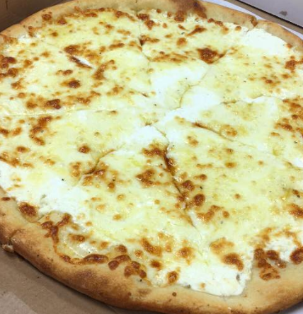 Order White Pie  food online from Angela's Pizza store, Islip on bringmethat.com