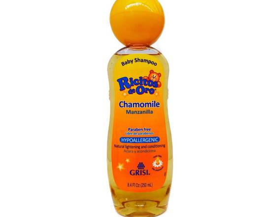 Order Ricitos De Oro Shampoo Chamomile (8.4 oz) food online from Ctown Supermarkets store, Uniondale on bringmethat.com