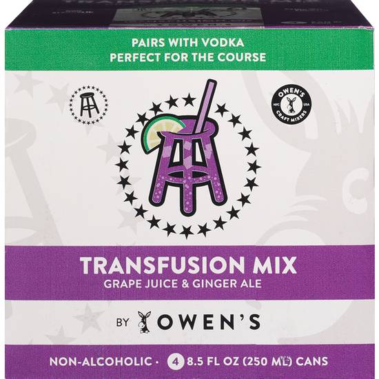 Order OWEN'S BARSTOOL TRANFUSION MIX food online from Cvs store, WEST COVINA on bringmethat.com
