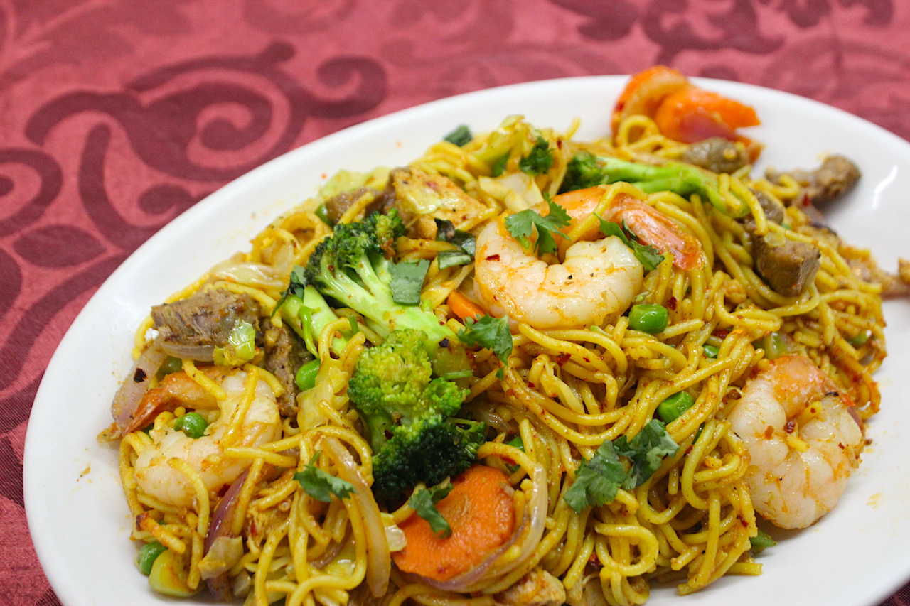 Order Chow Chow Noodle food online from Everest Nepal Restaurant store, Colorado Springs on bringmethat.com