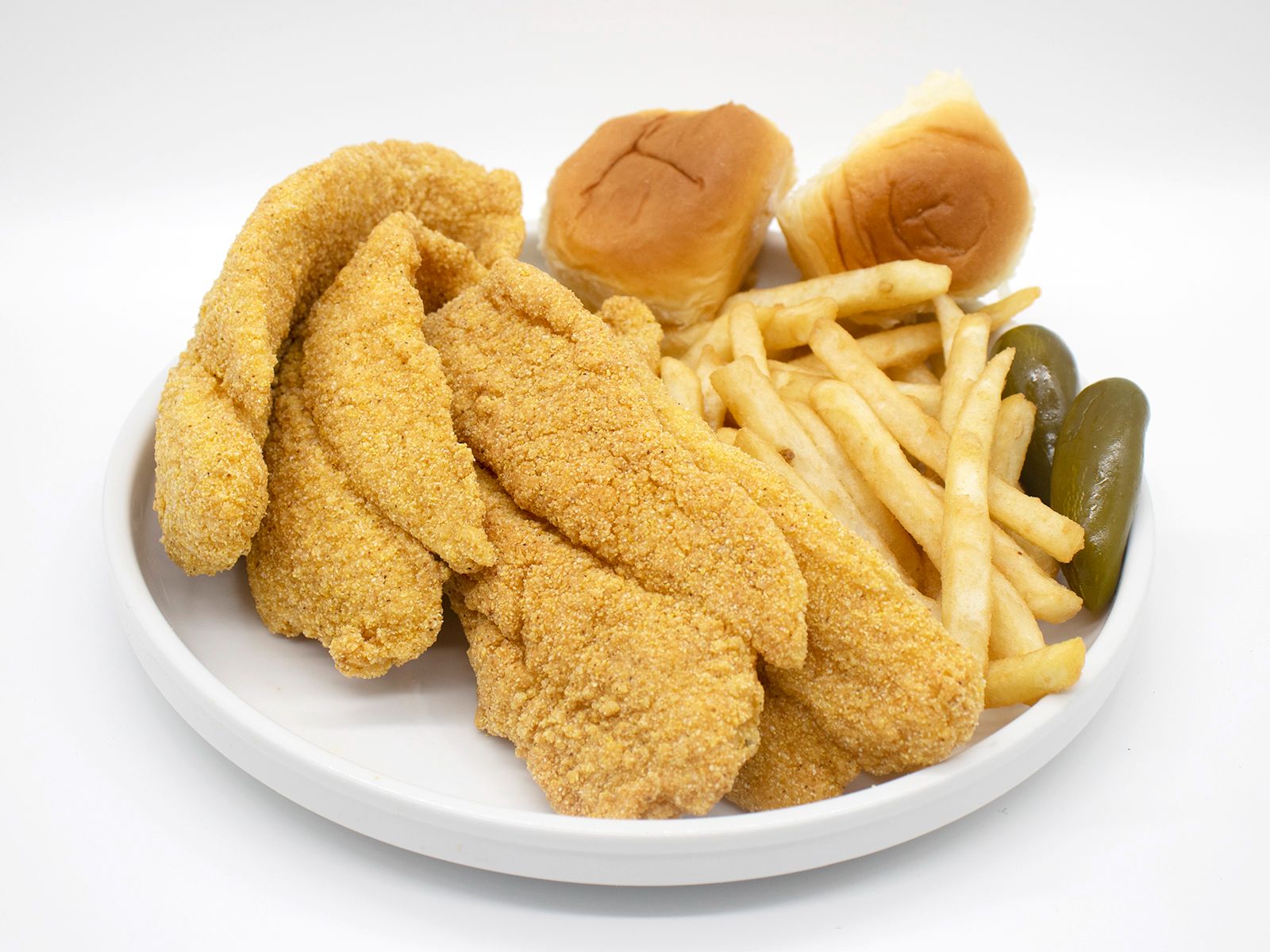 Order 4pc Fish Fillet Meal food online from Seashell #6 store, Chicago on bringmethat.com