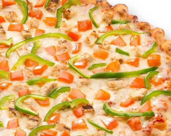 Order Chicken Primavera Pizza food online from Rascal House Pizza University Hts store, University Heights on bringmethat.com